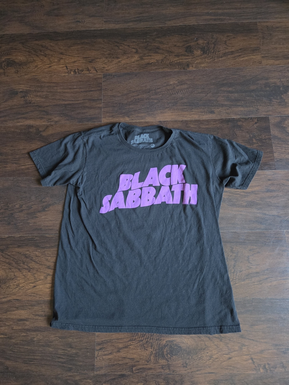 BLACK SABBATH T-Shirt Purple Logo